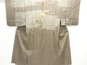 アンティーク　時代人物模様男物長襦袢